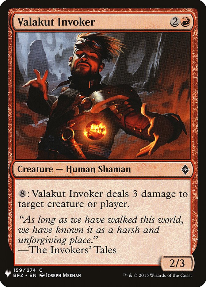 Valakut Invoker [Mystery Booster] | Dragon's Lair Comics and Fantasy Houston TX