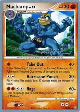 Machamp LV.62 (20/100) (Boltevoir - Michael Pramawat) [World Championships 2010] | Dragon's Lair Comics and Fantasy Houston TX