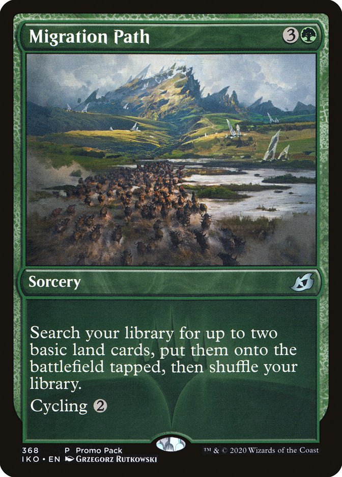 Migration Path (Promo Pack) [Ikoria: Lair of Behemoths Promos] | Dragon's Lair Comics and Fantasy Houston TX