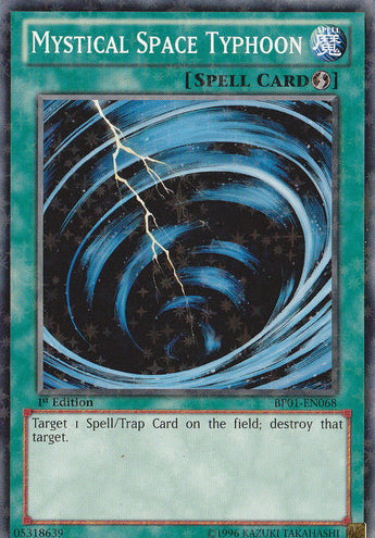 Mystical Space Typhoon [BP01-EN068] Starfoil Rare | Dragon's Lair Comics and Fantasy Houston TX