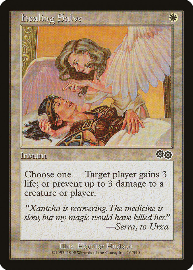 Healing Salve [Urza's Saga] | Dragon's Lair Comics and Fantasy Houston TX