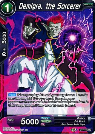 Demigra, the Sorcerer (BT7-105) [Assault of the Saiyans] | Dragon's Lair Comics and Fantasy Houston TX
