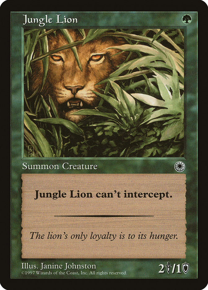 Jungle Lion [Portal] | Dragon's Lair Comics and Fantasy Houston TX