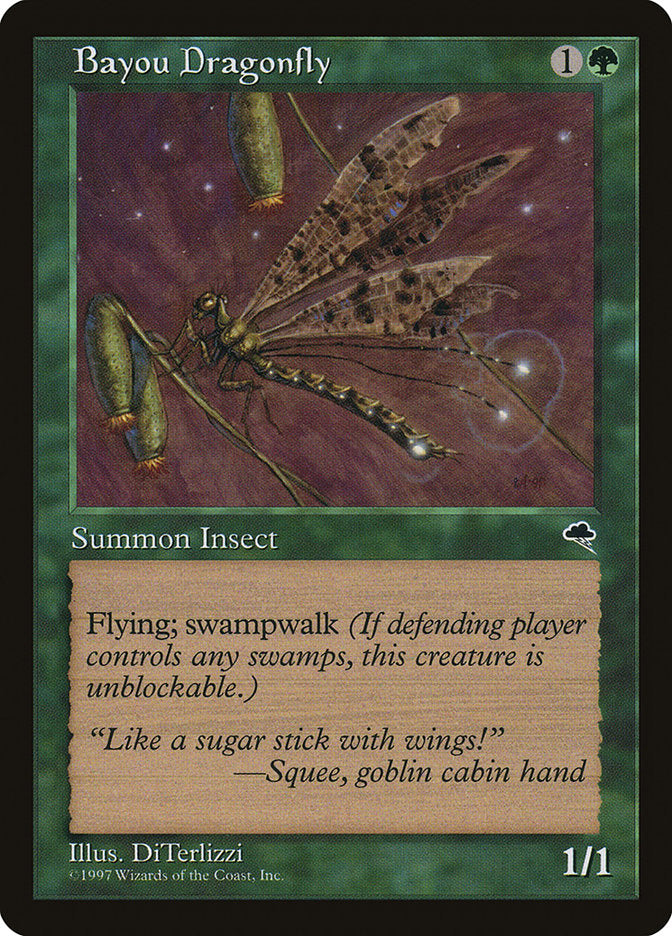 Bayou Dragonfly [Tempest] | Dragon's Lair Comics and Fantasy Houston TX