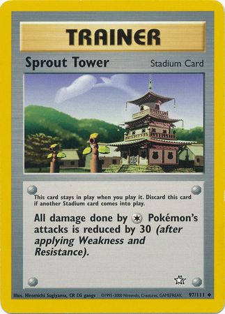 Sprout Tower (97/111) [Neo Genesis Unlimited] | Dragon's Lair Comics and Fantasy Houston TX