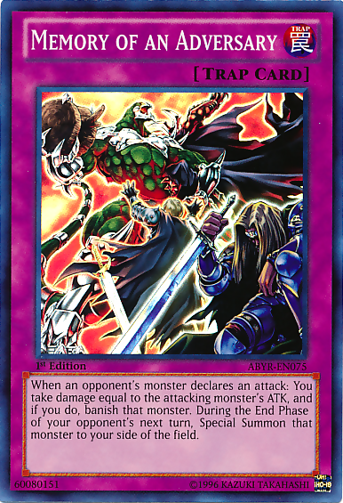 Memory of an Adversary [ABYR-EN075] Super Rare | Dragon's Lair Comics and Fantasy Houston TX