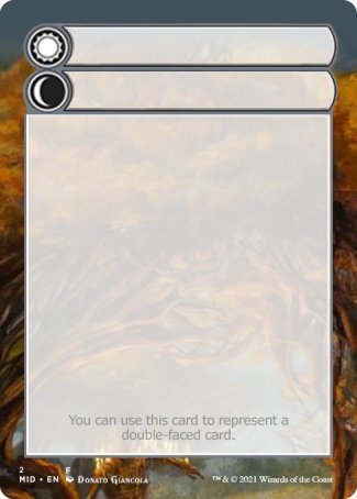 Helper Card (2/9) [Innistrad: Midnight Hunt Tokens] | Dragon's Lair Comics and Fantasy Houston TX