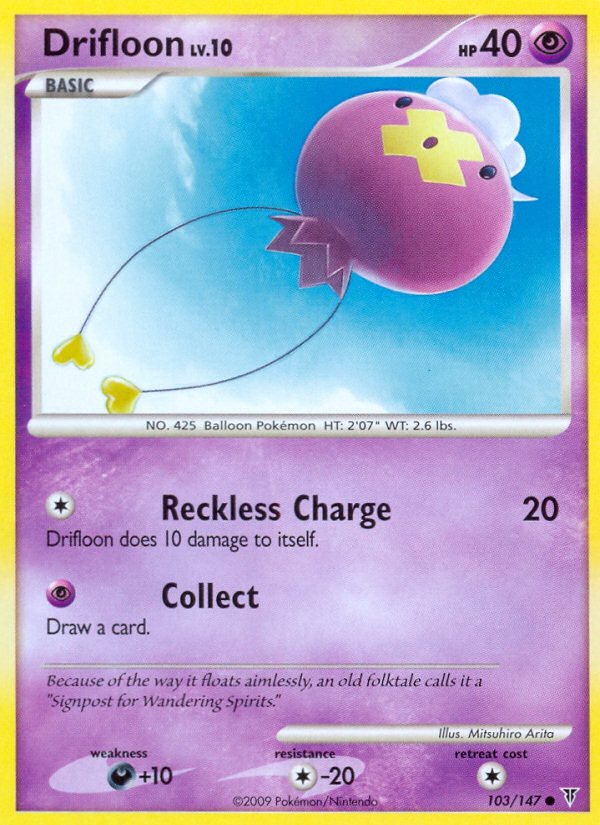 Drifloon (103/147) [Platinum: Supreme Victors] | Dragon's Lair Comics and Fantasy Houston TX