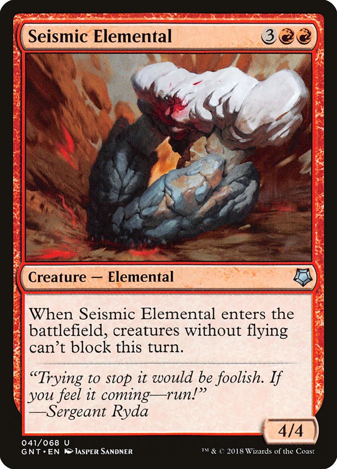 Seismic Elemental [Game Night 2018] | Dragon's Lair Comics and Fantasy Houston TX