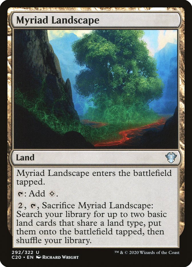 Myriad Landscape [Commander 2020] | Dragon's Lair Comics and Fantasy Houston TX