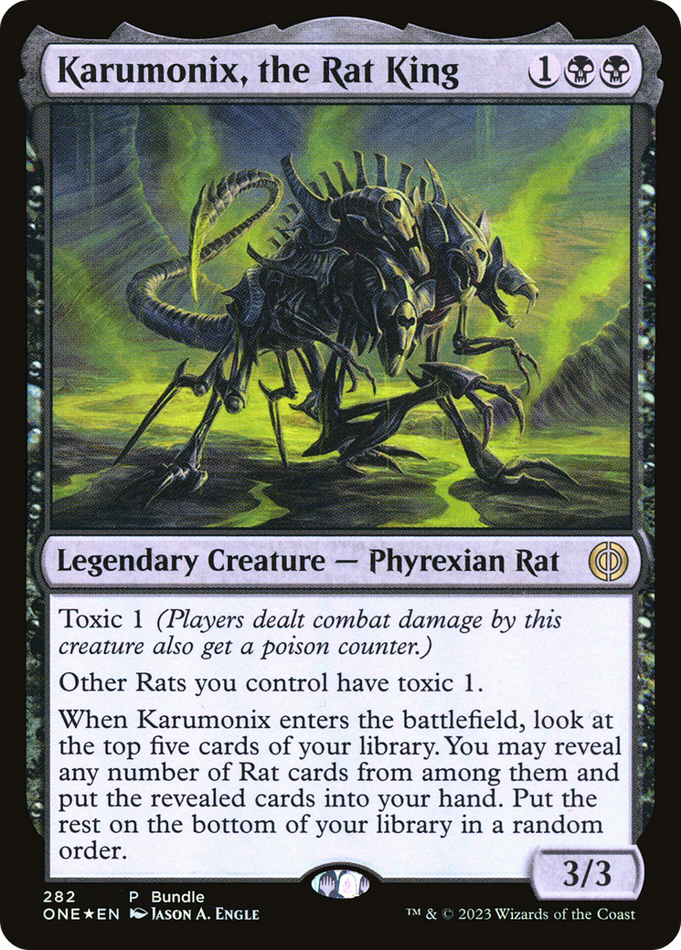 Karumonix, the Rat King (Bundle) [Phyrexia: All Will Be One] | Dragon's Lair Comics and Fantasy Houston TX