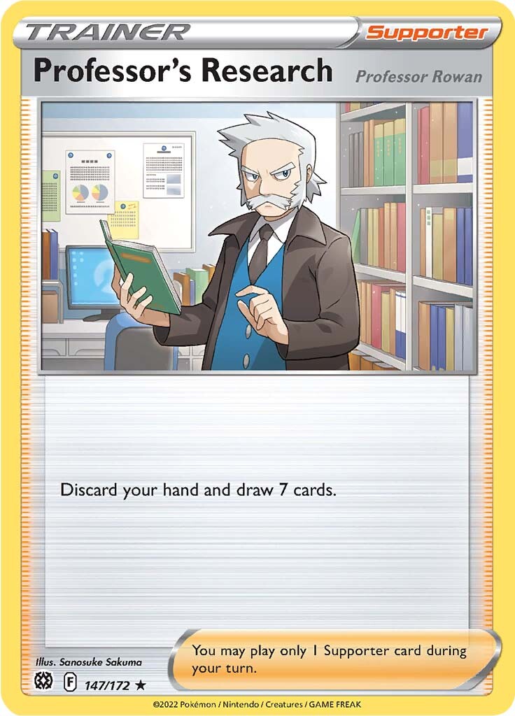 Professor's Research (147/172) (Theme Deck Exclusive) [Sword & Shield: Brilliant Stars] | Dragon's Lair Comics and Fantasy Houston TX