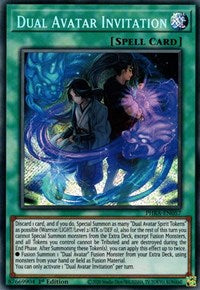 Dual Avatar Invitation [PHRA-EN057] Secret Rare | Dragon's Lair Comics and Fantasy Houston TX