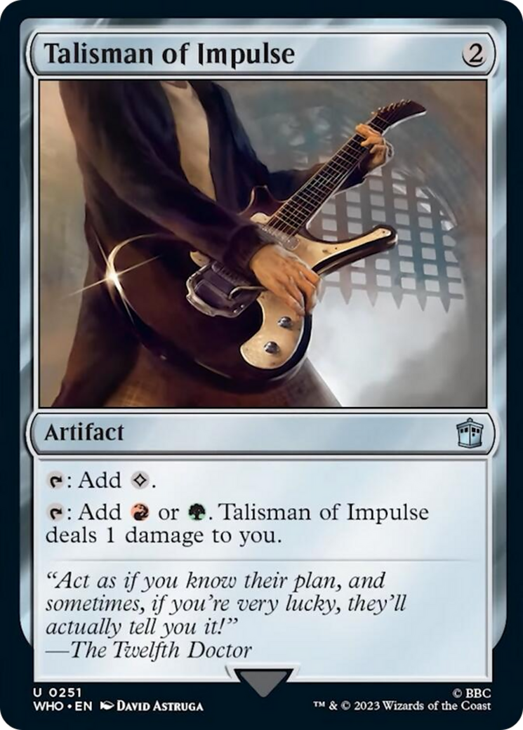Talisman of Impulse [Doctor Who] | Dragon's Lair Comics and Fantasy Houston TX