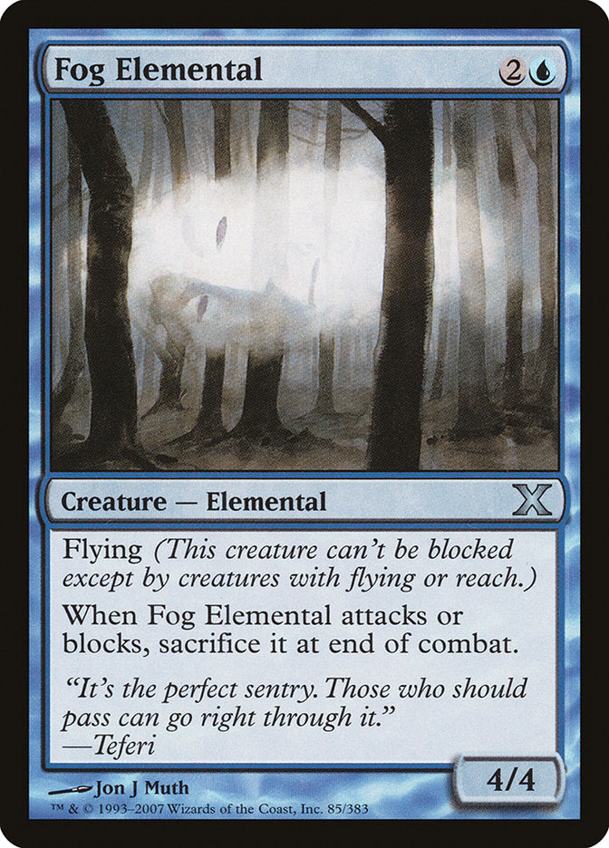 Fog Elemental [Tenth Edition] | Dragon's Lair Comics and Fantasy Houston TX