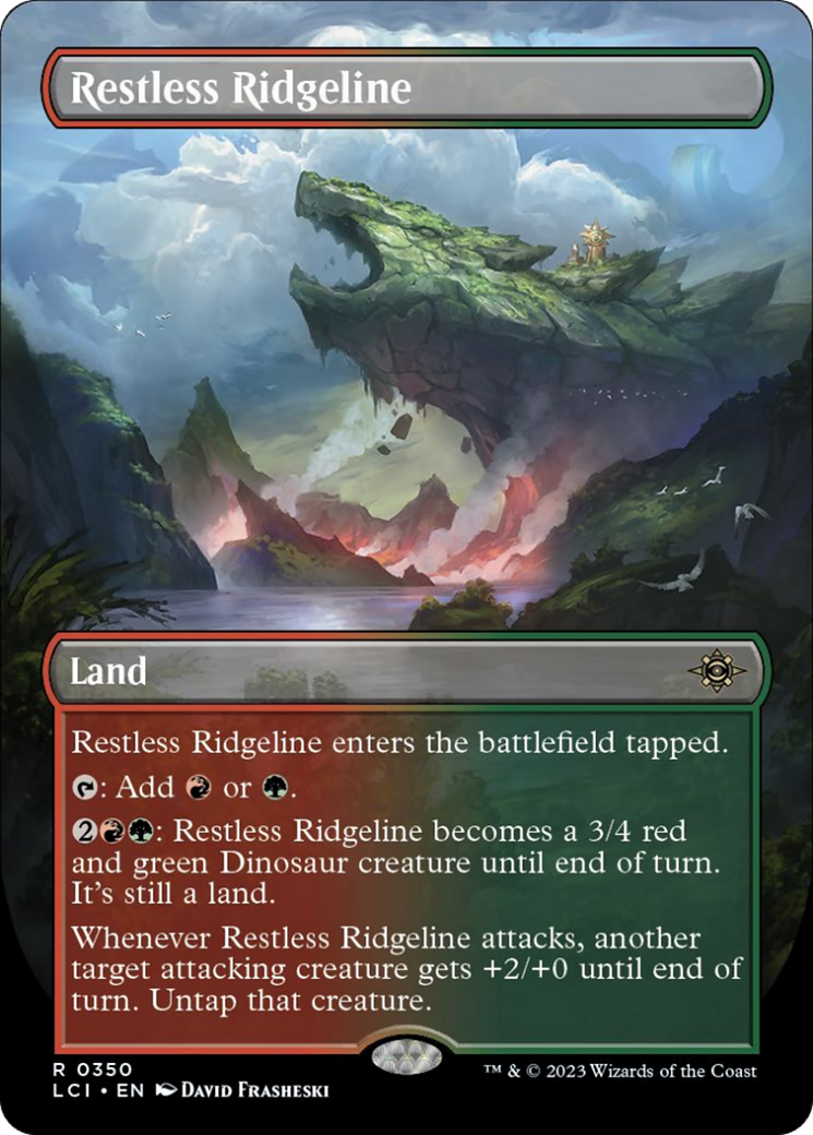 Restless Ridgeline (Borderless) [The Lost Caverns of Ixalan] | Dragon's Lair Comics and Fantasy Houston TX
