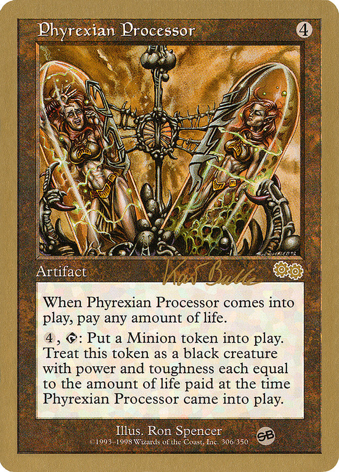 Phyrexian Processor (Kai Budde) (SB) [World Championship Decks 1999] | Dragon's Lair Comics and Fantasy Houston TX