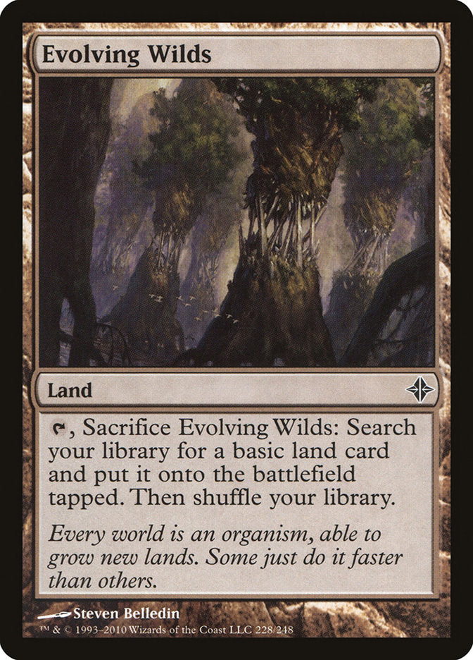 Evolving Wilds [Rise of the Eldrazi] | Dragon's Lair Comics and Fantasy Houston TX