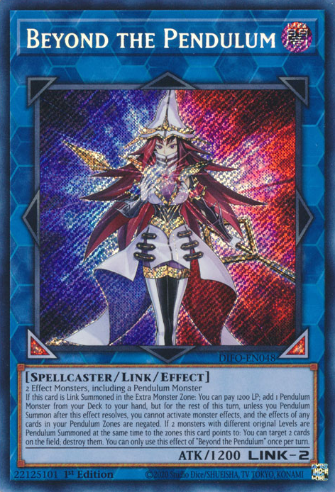 Beyond the Pendulum [DIFO-EN048] Secret Rare | Dragon's Lair Comics and Fantasy Houston TX