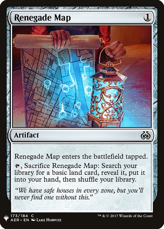 Renegade Map [Mystery Booster] | Dragon's Lair Comics and Fantasy Houston TX