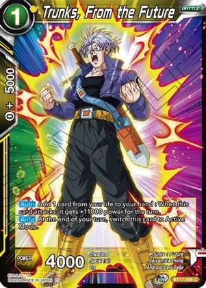 Trunks, From the Future (BT17-098) [Ultimate Squad] | Dragon's Lair Comics and Fantasy Houston TX