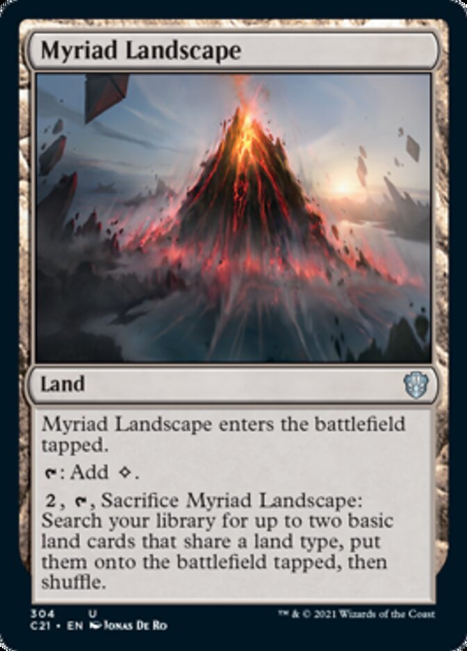Myriad Landscape [Commander 2021] | Dragon's Lair Comics and Fantasy Houston TX