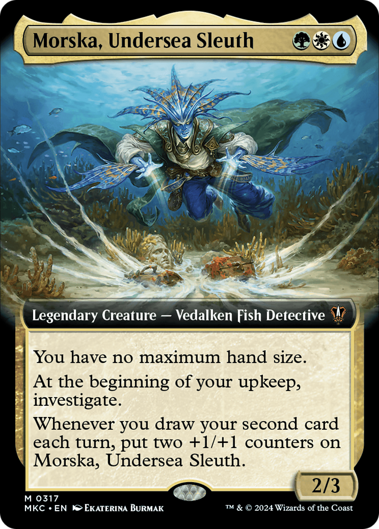 Morska, Undersea Sleuth (Extended Art) [Murders at Karlov Manor Commander] | Dragon's Lair Comics and Fantasy Houston TX
