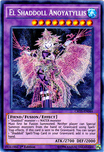 El Shaddoll Anoyatyllis [CROS-EN044] Secret Rare | Dragon's Lair Comics and Fantasy Houston TX