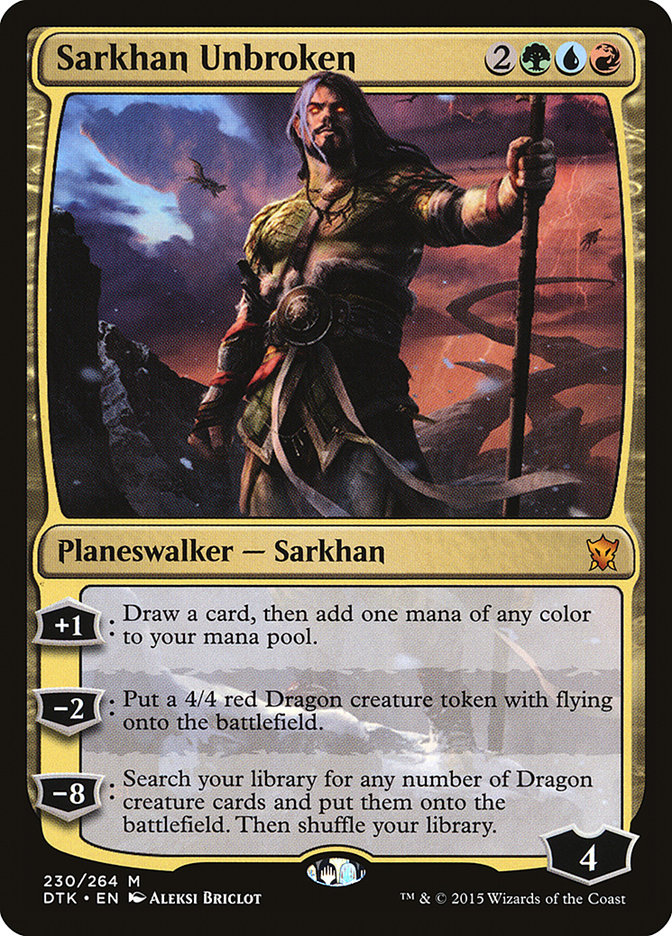 Sarkhan Unbroken [Dragons of Tarkir] | Dragon's Lair Comics and Fantasy Houston TX
