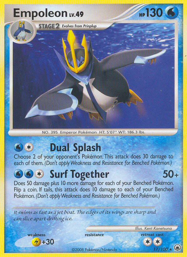Empoleon (17/100) [Diamond & Pearl: Majestic Dawn] | Dragon's Lair Comics and Fantasy Houston TX