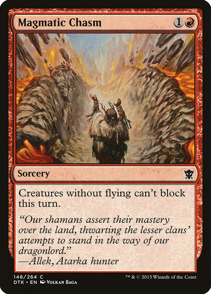 Magmatic Chasm [Dragons of Tarkir] | Dragon's Lair Comics and Fantasy Houston TX