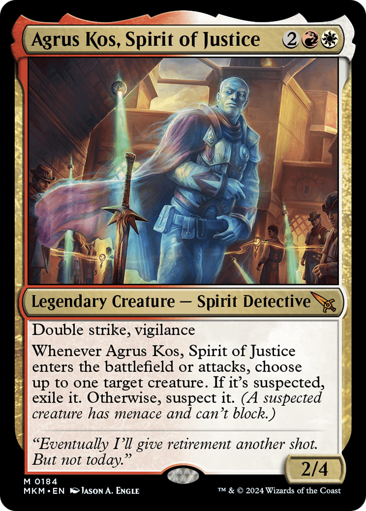 Agrus Kos, Spirit of Justice [Murders at Karlov Manor] | Dragon's Lair Comics and Fantasy Houston TX