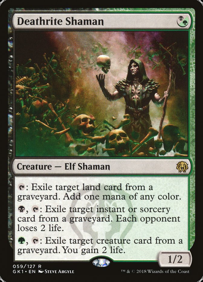 Deathrite Shaman [Guilds of Ravnica Guild Kit] | Dragon's Lair Comics and Fantasy Houston TX