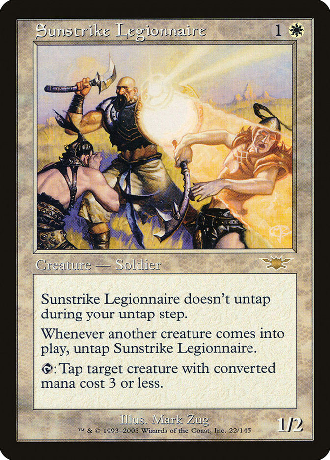 Sunstrike Legionnaire [Legions] | Dragon's Lair Comics and Fantasy Houston TX