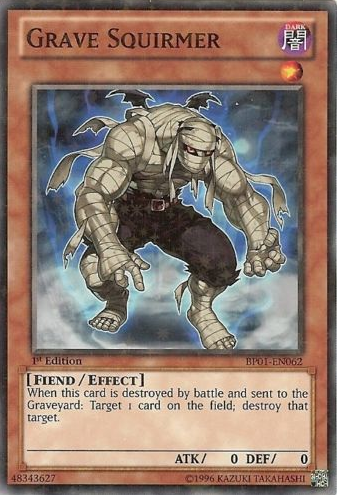 Grave Squirmer [BP01-EN062] Starfoil Rare | Dragon's Lair Comics and Fantasy Houston TX