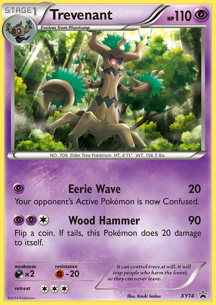 Trevenant (XY14) [XY: Black Star Promos] | Dragon's Lair Comics and Fantasy Houston TX