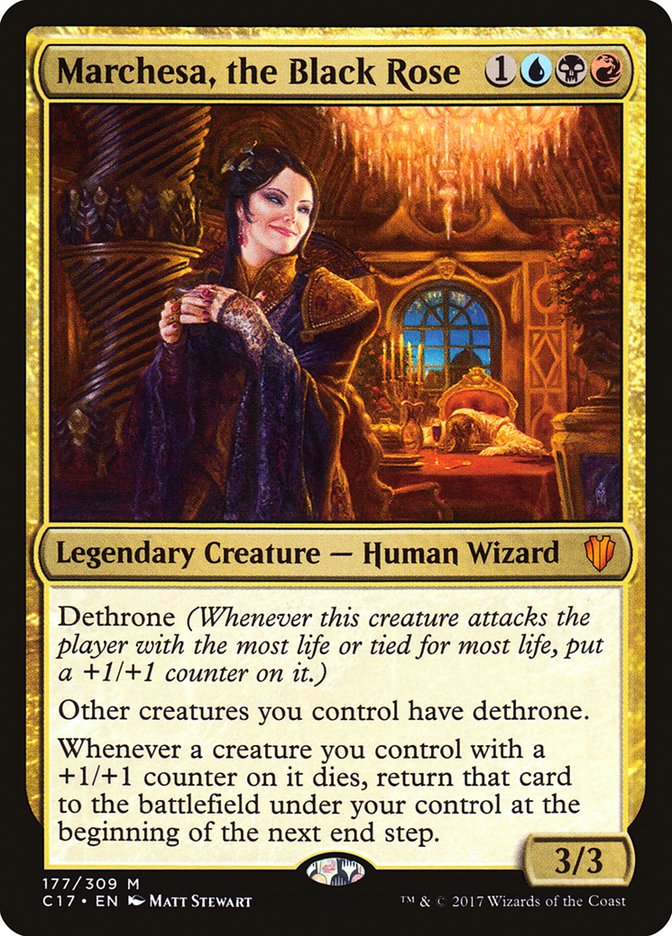 Marchesa, the Black Rose [Commander 2017] | Dragon's Lair Comics and Fantasy Houston TX