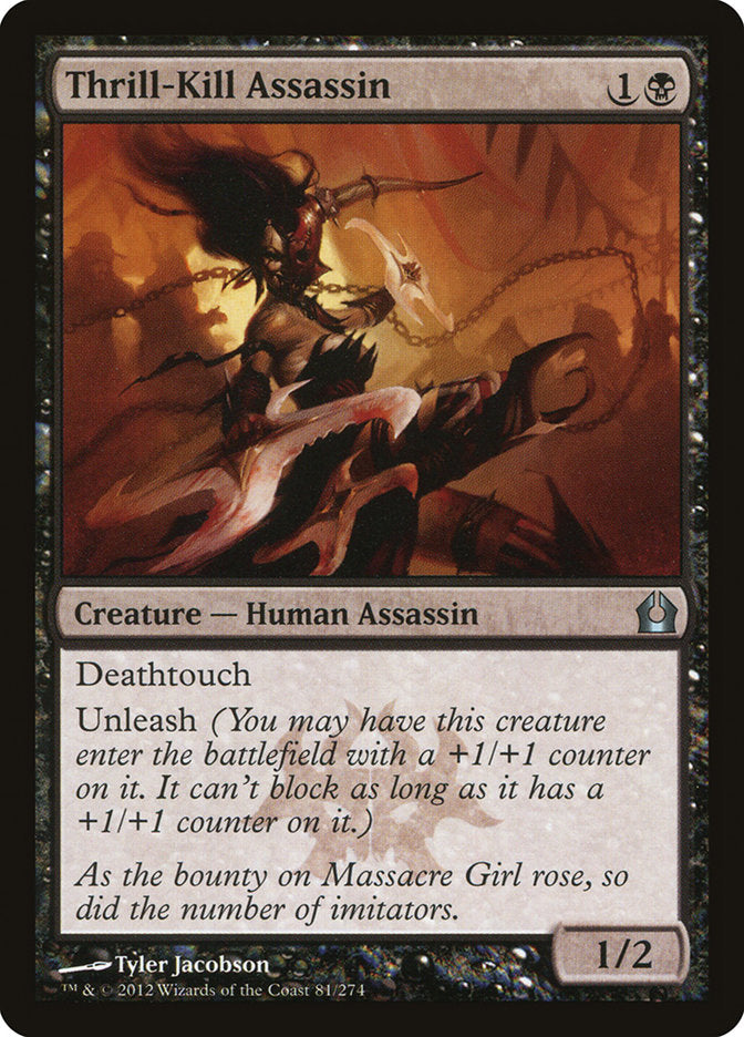 Thrill-Kill Assassin [Return to Ravnica] | Dragon's Lair Comics and Fantasy Houston TX