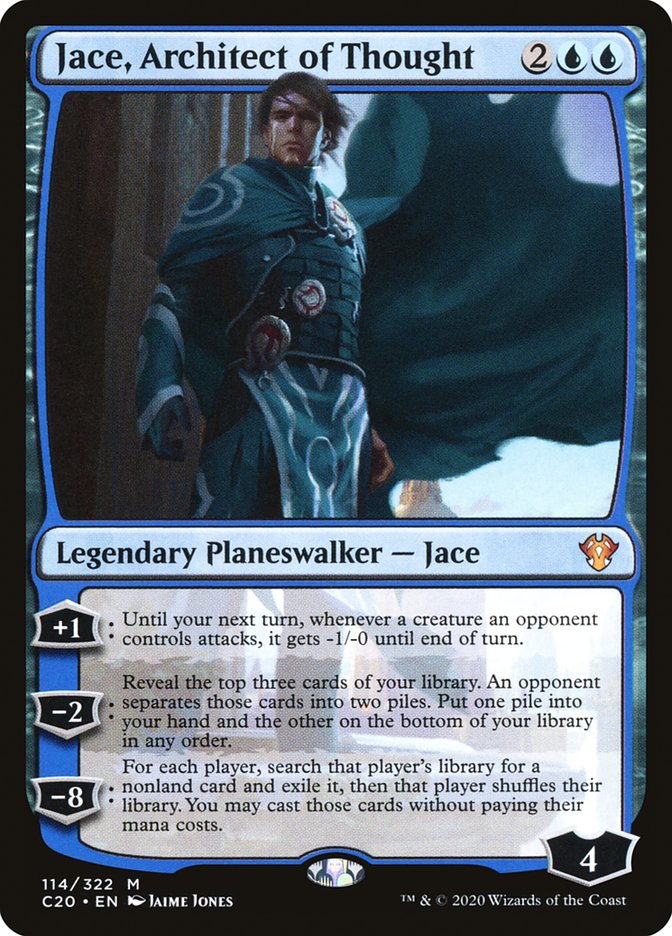 Jace, Architect of Thought [Commander 2020] | Dragon's Lair Comics and Fantasy Houston TX
