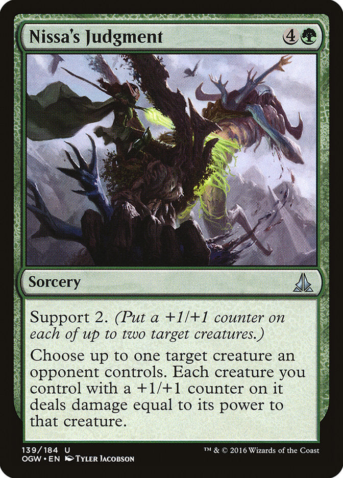Nissa's Judgment [Oath of the Gatewatch] | Dragon's Lair Comics and Fantasy Houston TX