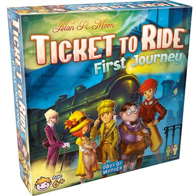 TICKET TO RIDE: FIRST JOURNEY | Dragon's Lair Comics and Fantasy Houston TX