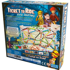 TICKET TO RIDE: FIRST JOURNEY | Dragon's Lair Comics and Fantasy Houston TX
