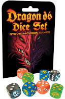 Dragon D6 Dice Set | Dragon's Lair Comics and Fantasy Houston TX