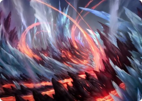 Frostboil Snarl Art Card [Strixhaven: School of Mages Art Series] | Dragon's Lair Comics and Fantasy Houston TX