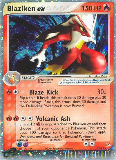 Blaziken ex (89/95) [EX: Team Magma vs Team Aqua] | Dragon's Lair Comics and Fantasy Houston TX