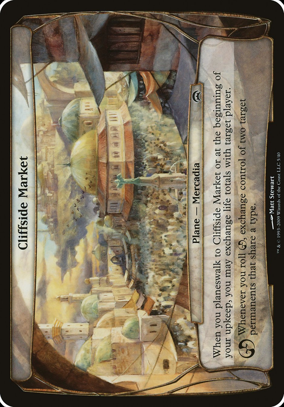 Cliffside Market (Planes) [Planechase Planes] | Dragon's Lair Comics and Fantasy Houston TX