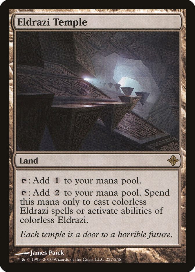 Eldrazi Temple [Rise of the Eldrazi] | Dragon's Lair Comics and Fantasy Houston TX