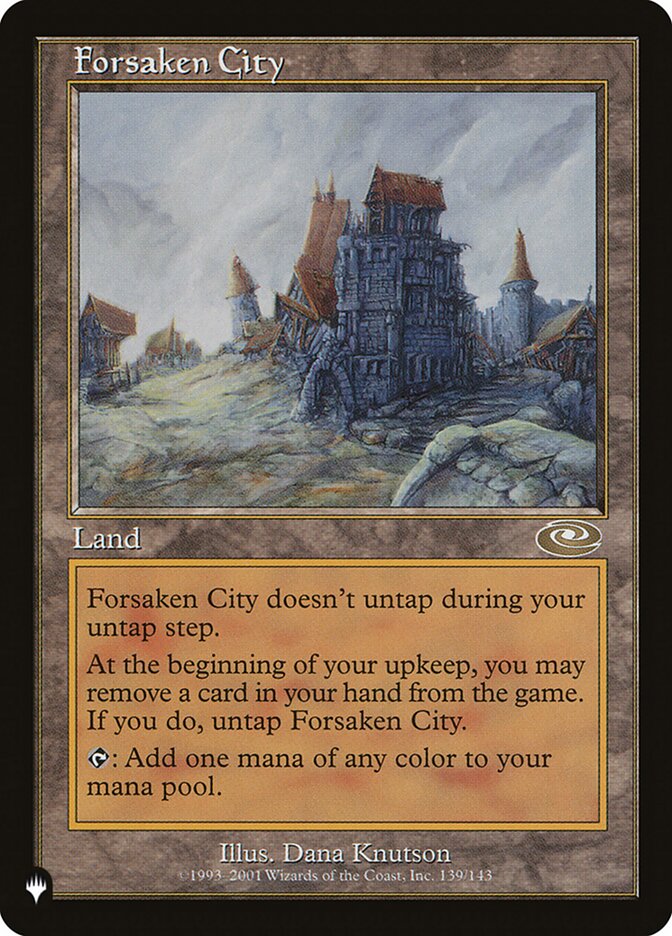 Forsaken City [The List] | Dragon's Lair Comics and Fantasy Houston TX