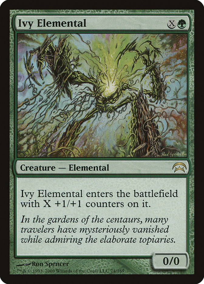 Ivy Elemental [Planechase] | Dragon's Lair Comics and Fantasy Houston TX