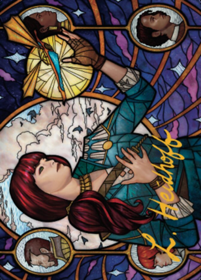 Jhoira, Ageless Innovator Art Card (Gold-Stamped Signature) [Dominaria United Art Series] | Dragon's Lair Comics and Fantasy Houston TX